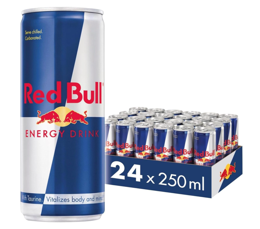 Red Bull Original Energy Drink (24 x 250ml Cans)